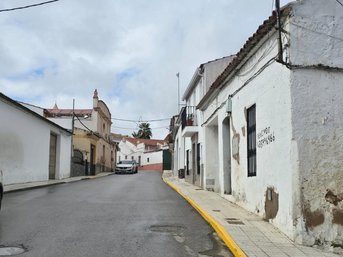 Calle Menéndez Pidal, donde se ha producido el trágico suceso.