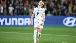 Megan Rapinoe, tras la eliminación de Estados Unidos en el Mundial.