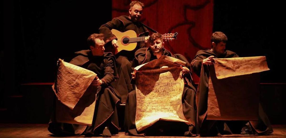 Una escena de "Andanzas y entremeses de Juan Rana", con "Ron Lalá".