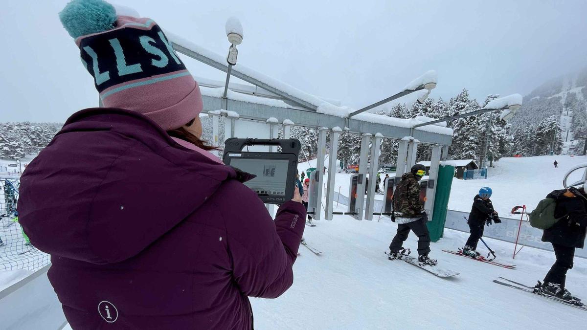 Masella utiliza la inteligencia artificial para el control de los forfaits