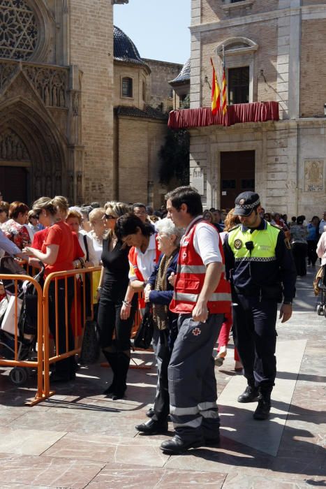 Retrospectiva de los primeros Besamanos a la Virgen de los Desamparados