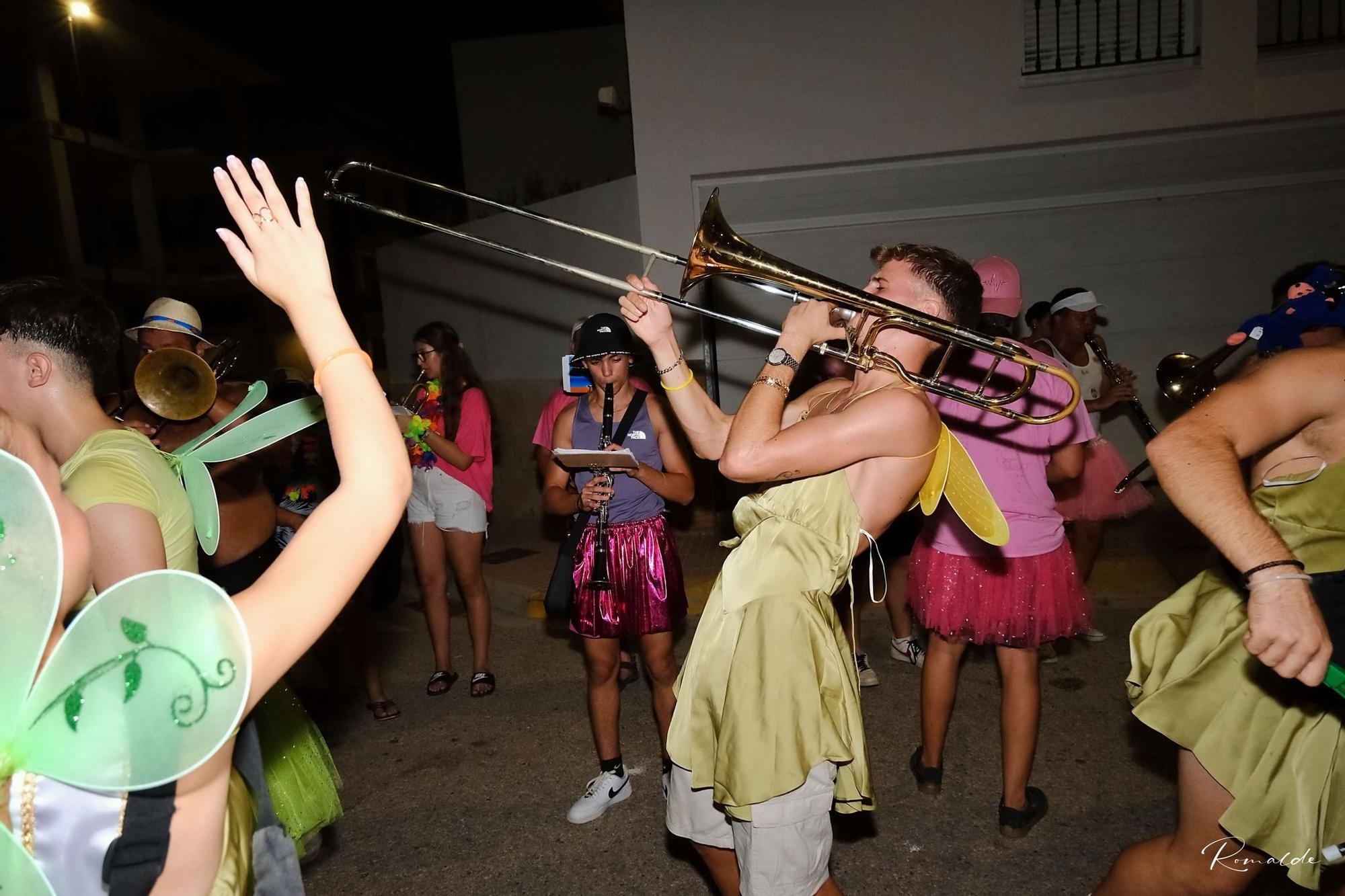 Cabalgata de disfraces en las fiestas de Xeresa