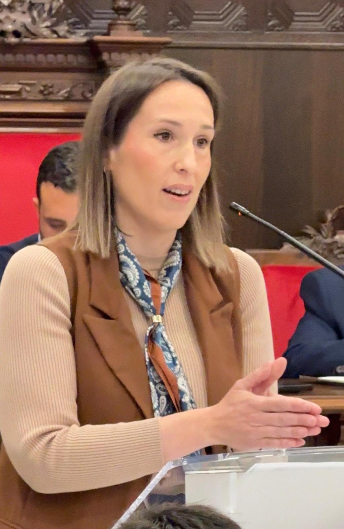 Sara Cañada, concejal del PP