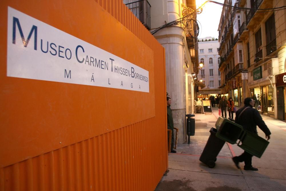 En el año 2007, se sellaba el acuerdo para convertir el Palacio de Villalón en el actual Museo Carmen Thyssen de Málaga.