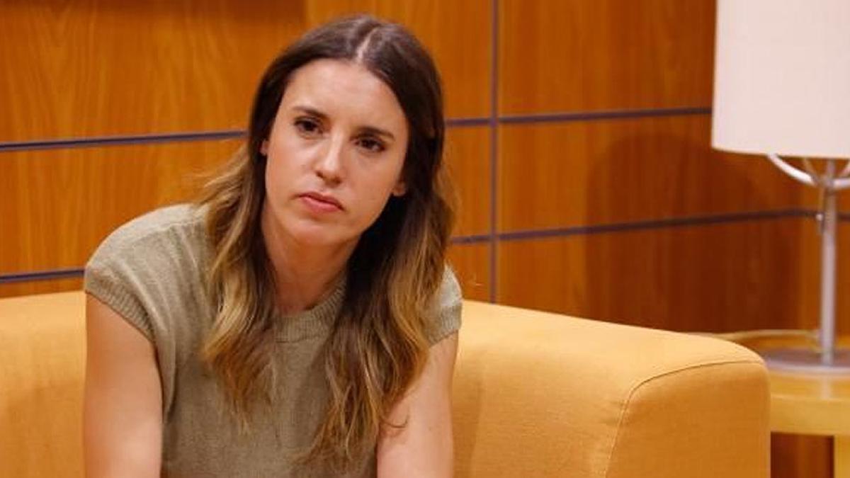 Irene Montero en las dependencias de Diariode Ibiza.