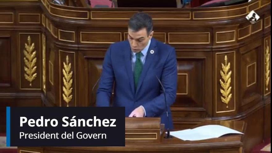Sánchez anuncia un nou paquet d'ajudes d'11.000 milions per a empreses, pimes i autònoms