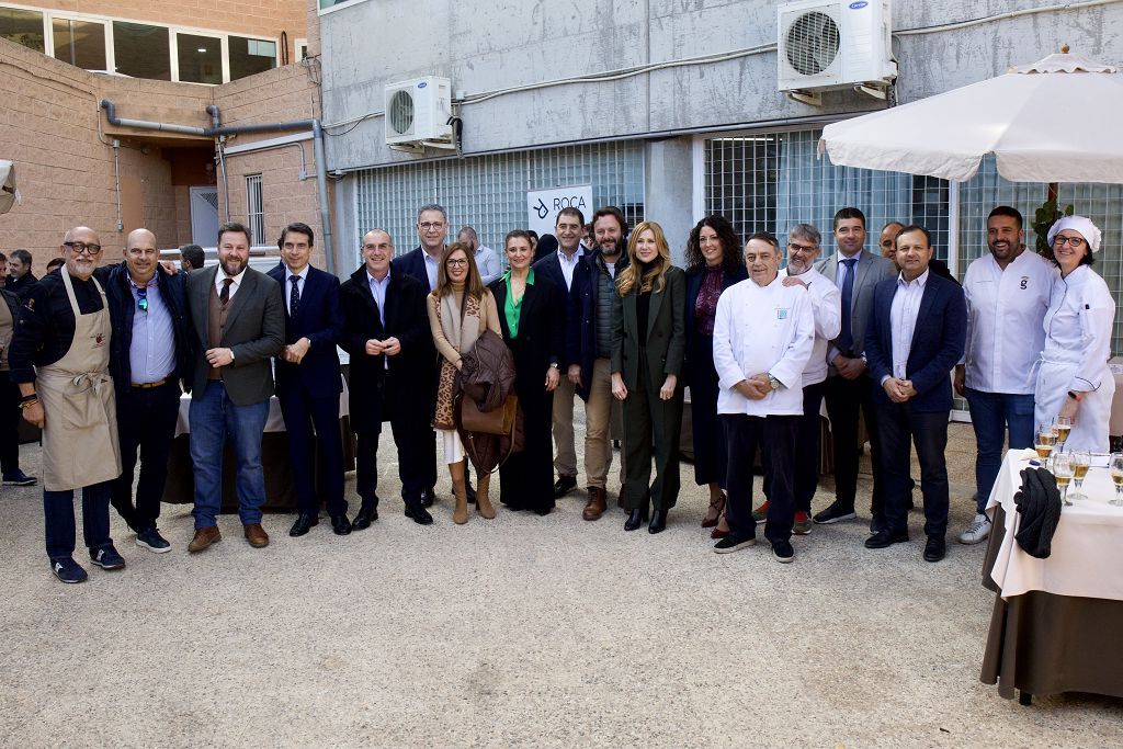 Así ha sido la jornada gastronómica de La Cabaña y Magoga en la Escuela de Hostelería y Turismo de La Flota