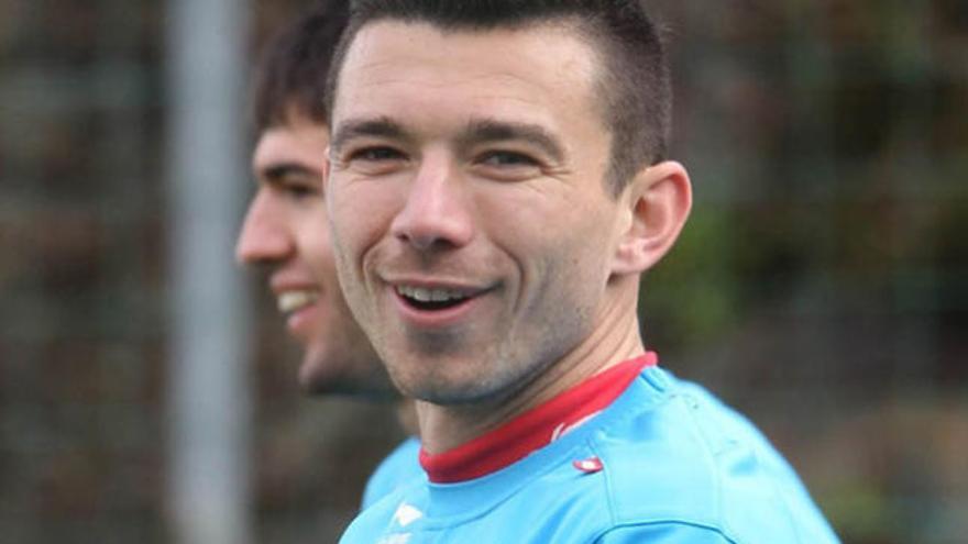 Pranjic, jugador croata del Celta // GROBAS