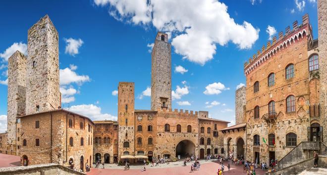 San Gimignano, Toscana