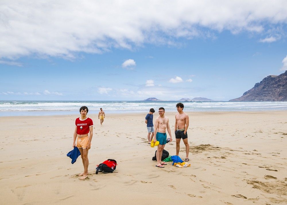 Rodaje en Lanzarote de 'Antes de la erupción', el último corto de Roberto Pérez Toledo