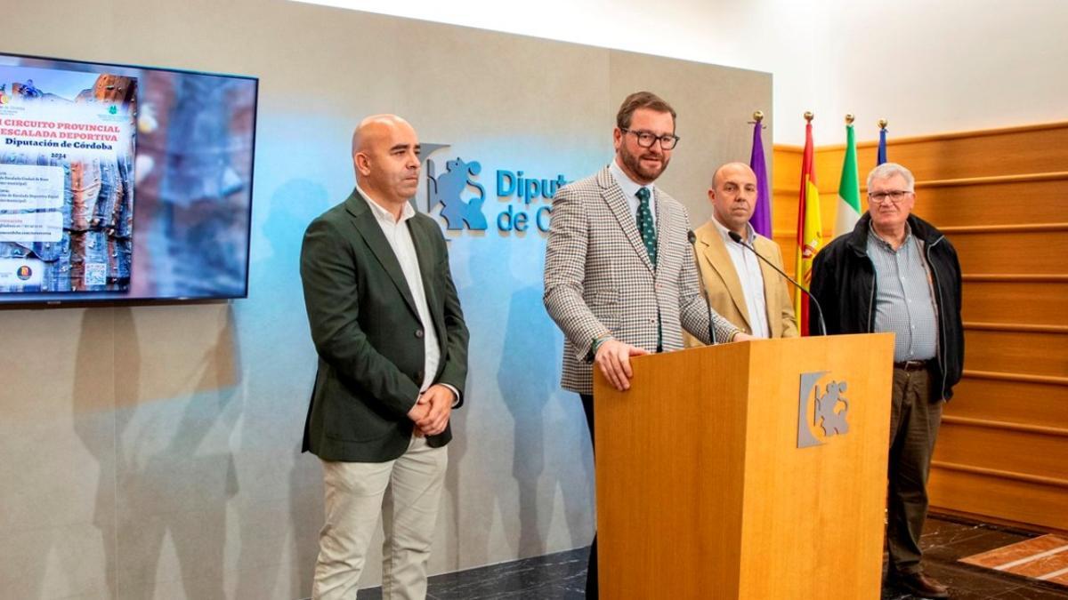 Presentación del circuito provincial de escalada.