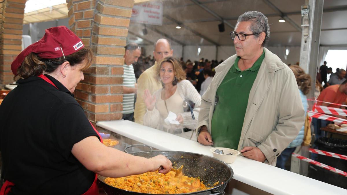 Las cocinas de la Festa do Marisco.