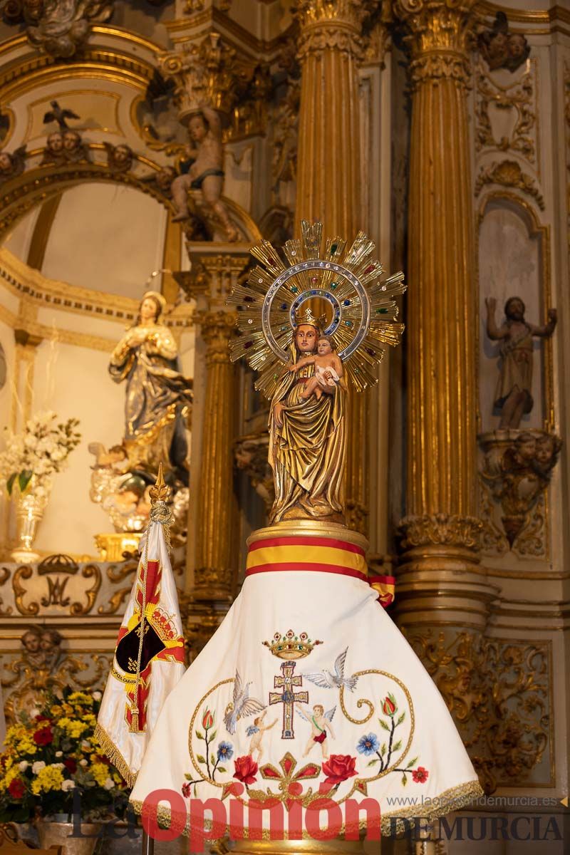 Celebración de la patrona de la Guardia Civil en Caravaca