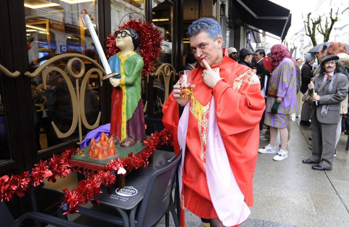 Un clásico: KG xunto ao Santo Torrisco.