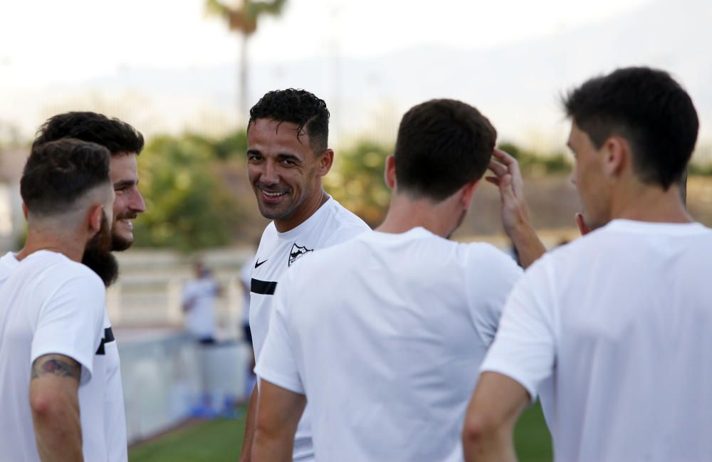 Primer entrenamiento del Málaga CF 2016/17