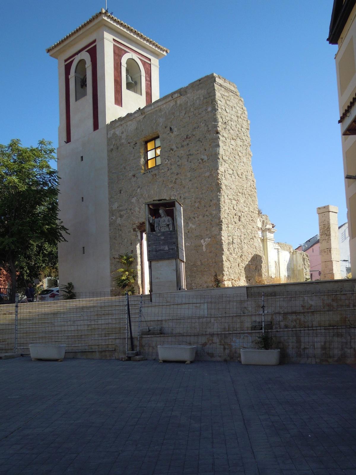 La iglesia de Ontígola, en Toledo, ya rehabilitada.