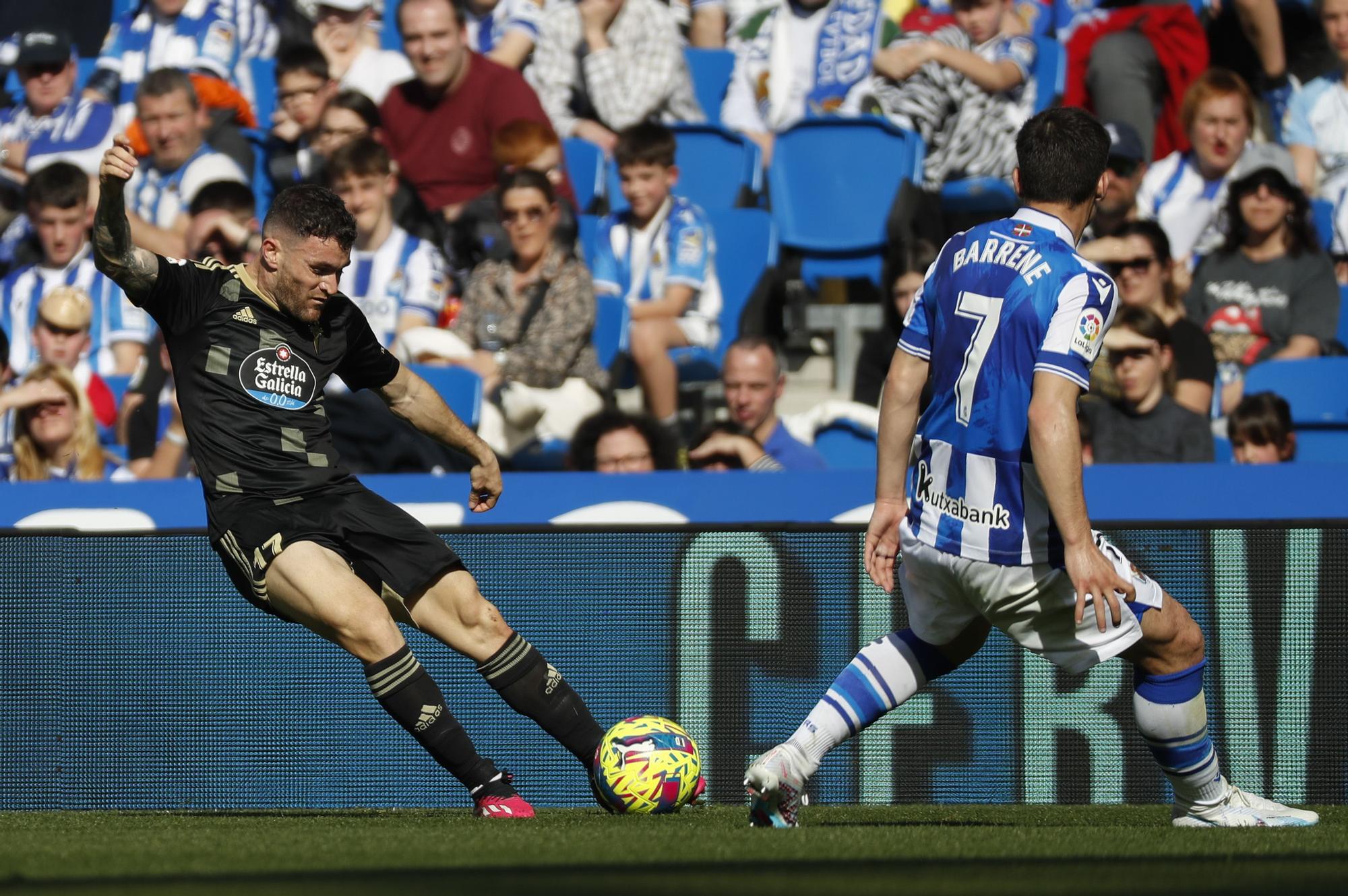 Todas las imágenes del partido entre la Real Sociedad y el Celta