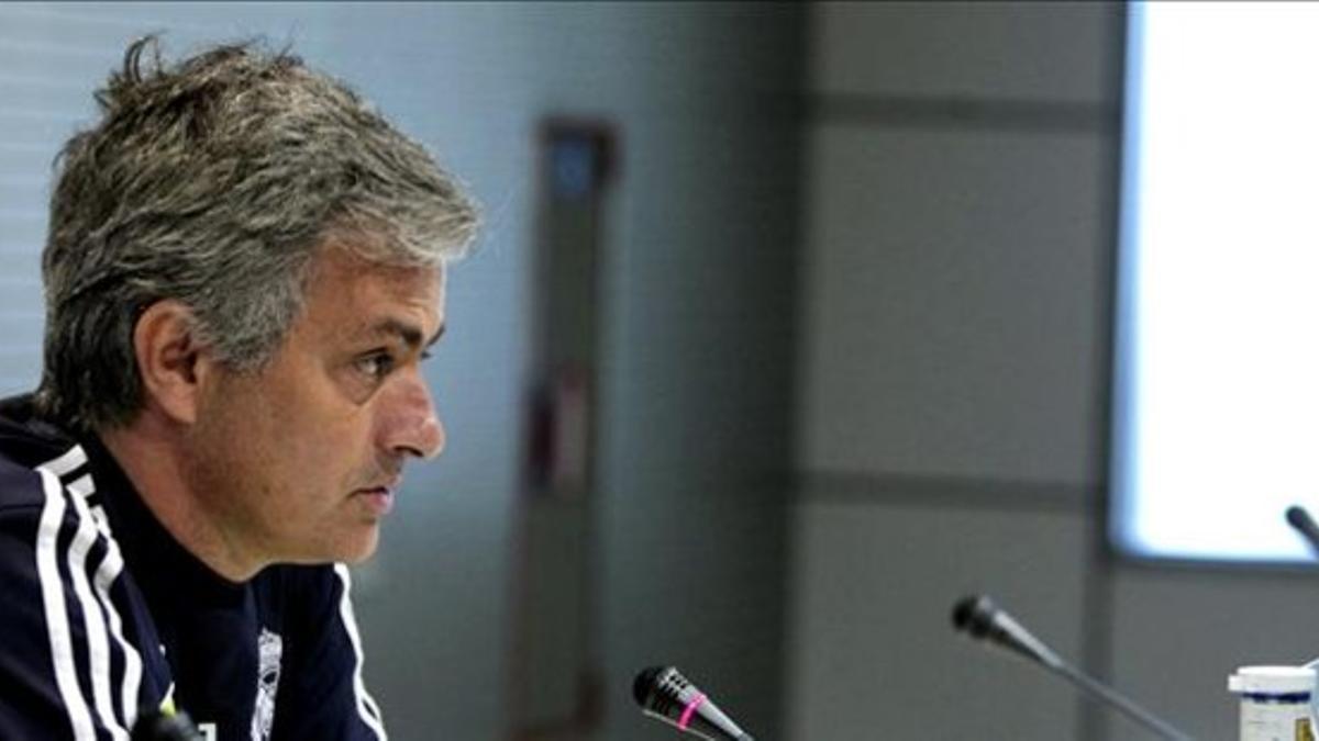 José Mourinho, técnico del Madrid