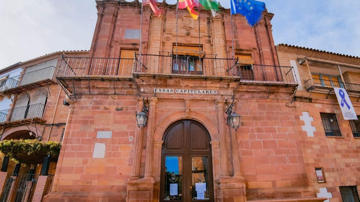 Fachada del Ayuntamiento de Montoro.