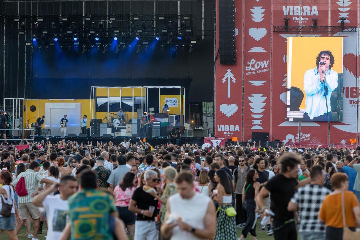 Carolina Durante, durante el Low Festival 2025 en Benidorm