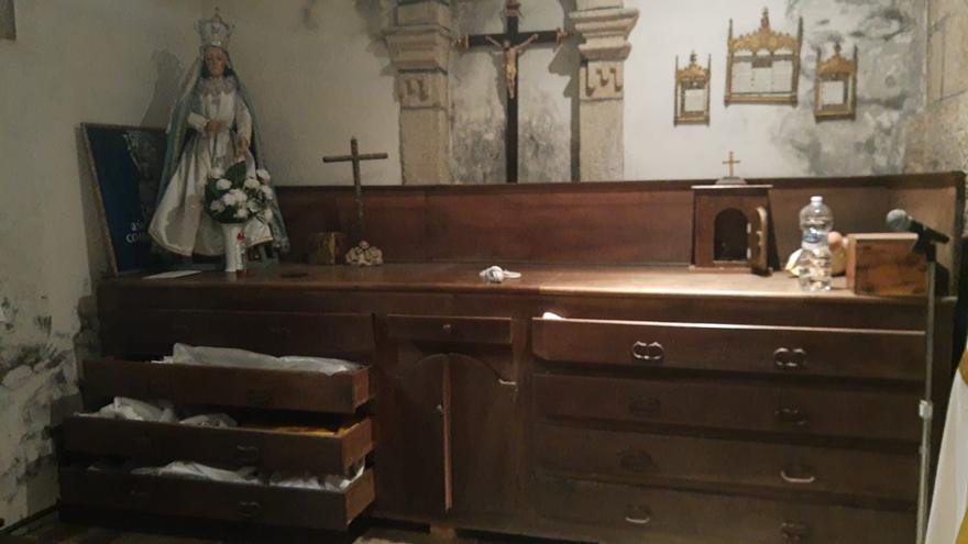 Cuantiosos daños en un robo en la iglesia de Terroso de Sanabria