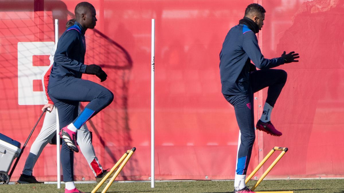 El Sevilla prepara su choque frente al Barça