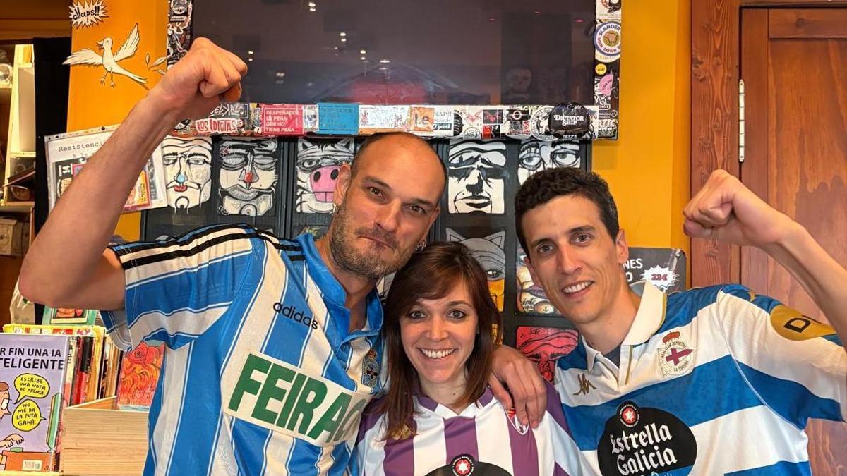 Alberto Vélez, pucelano de nacimiento y deportivista de corazón: "Que suba el Deportivo en Valladolid es el sueño de mi vida"