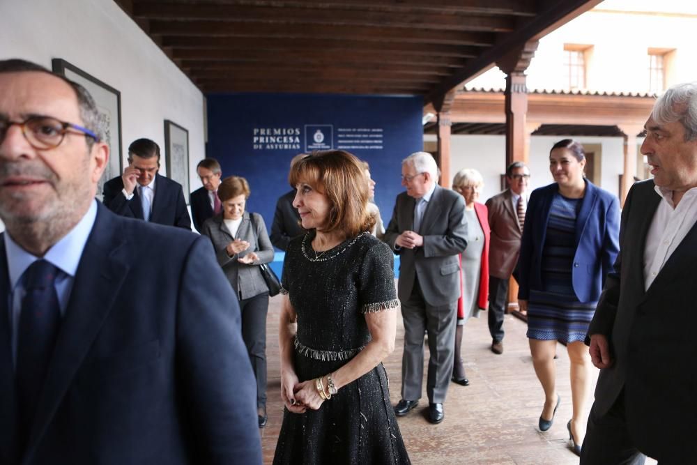 Reunión del jurado del premio "Princesa de Asturias" de Comunicación y Humanidades