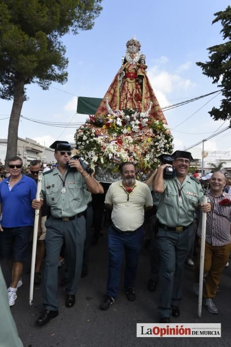 Romería de la Virgen de la Fuensanta: Paso por Alg