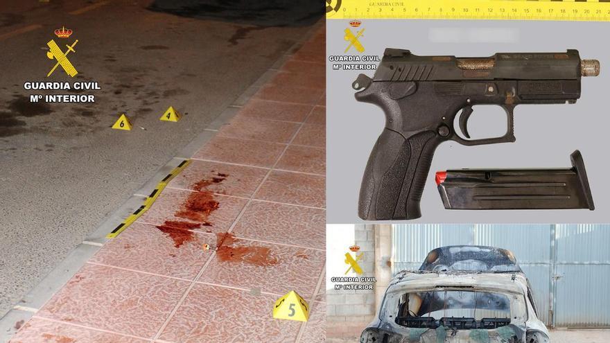 Detienen a una pareja que disparó cuatro veces por la espalda a un hombre en San Javier
