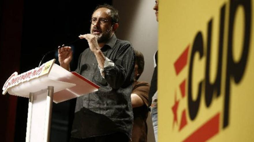 Antonio Baños: "No vamos a votar a favor de la investidura de Artur Mas"