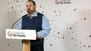 Joan Mena presenta la seva candidatura en les primàries dels comuns per ser alcaldable de Sabadell