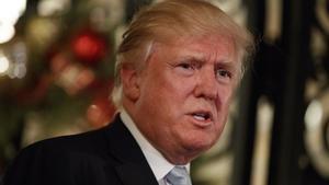 President-elect Donald Trump speaks to reporters at Mar-a-Lago, Wednesday, Dec. 28, 2016, in Palm Beach, Fla. (AP Photo/Evan Vucci)