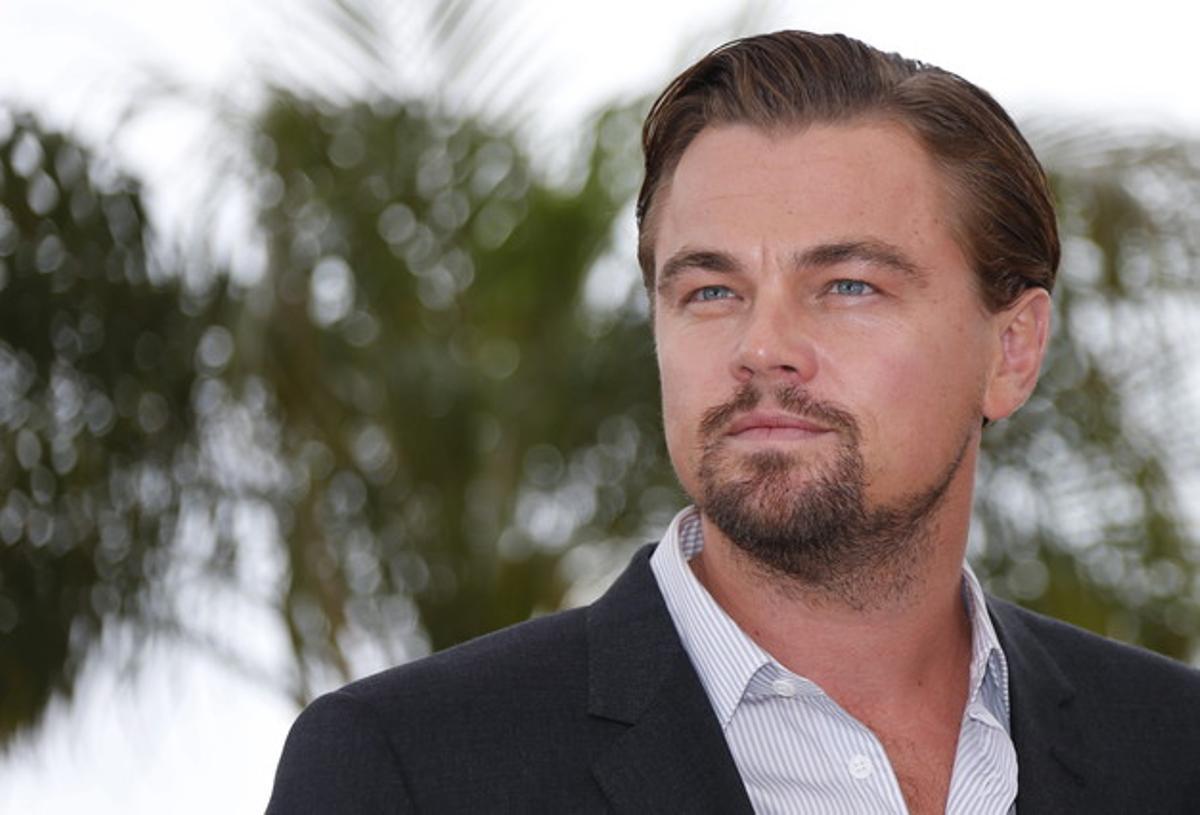 Fotografia d’arxiu. Leonardo Di Caprio posa per als fotògrafs al Festival de Cannes.