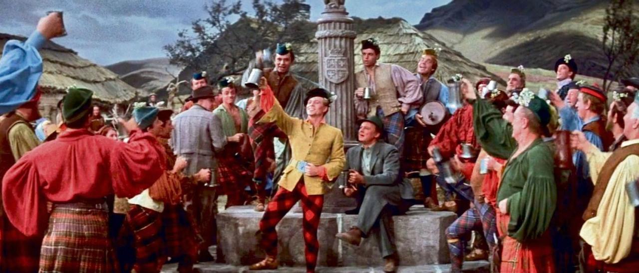 Fotograma de &quot;Brigadoon&quot; (1954).