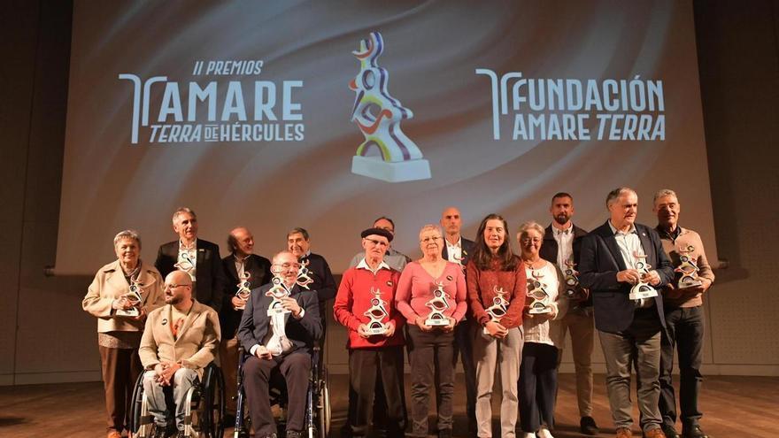 Tributo al deporte gallego en Palexco con los premios Terra de Hércules