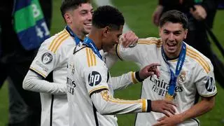 El Real Madrid ya tiene baile oficial: así celebraron en el césped la 15ª Champions