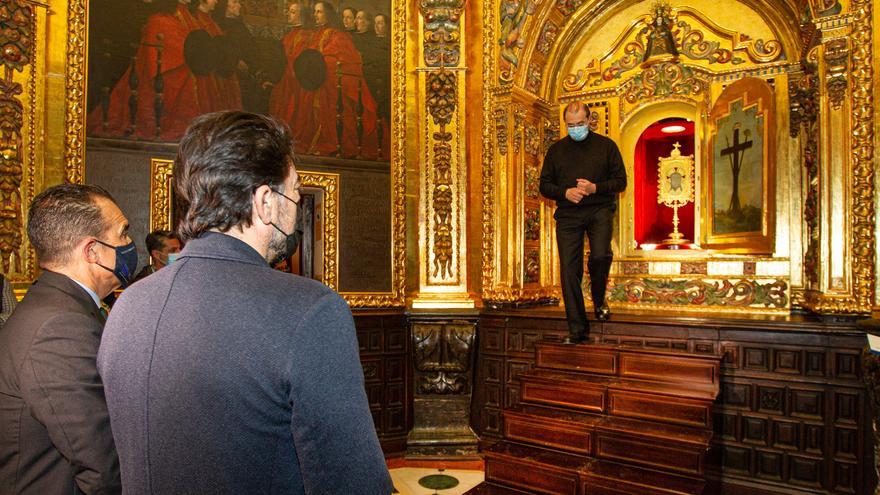 Preparativos en la Santa Faz