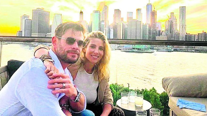 Elsa Pataky celebra diez años con Chris