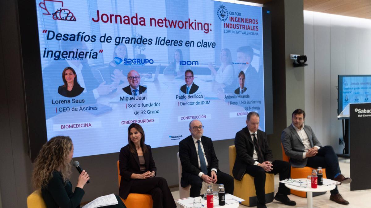 De izquierda a derecha: Silvia Tomás, Lorena Saus, Miguel Juan, Pablo Benlloch y Antonio Miranda.