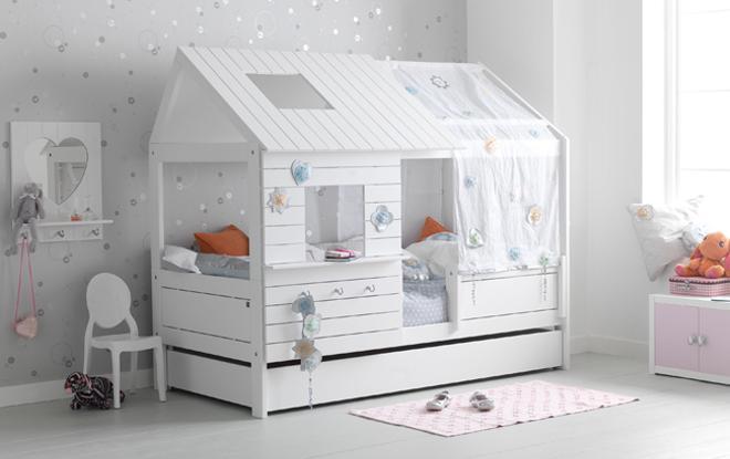 Habitaciones infantiles: cama casa