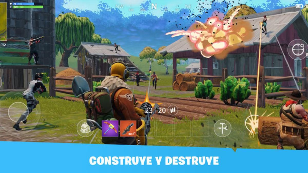 Fortnite para móviles.