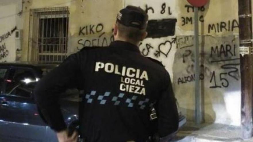 Agentes de la Policía Local de Cieza.