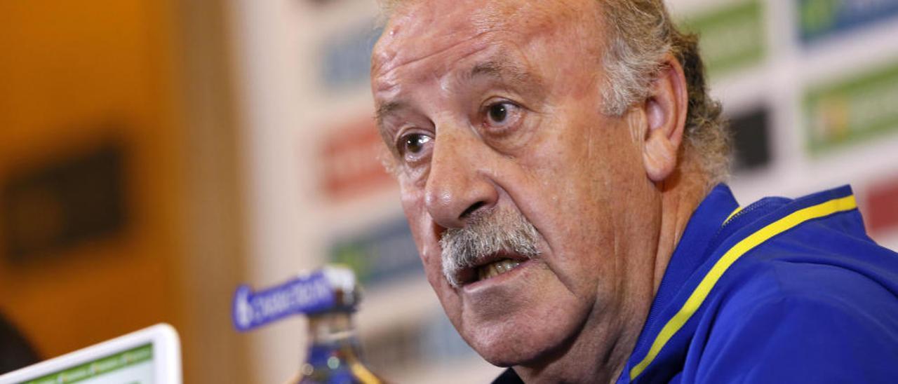 Del Bosque confía en que no haya mal uso de las redes sociales