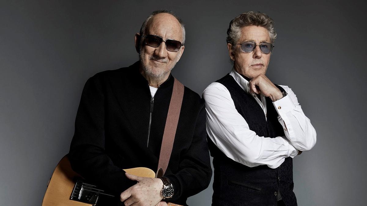 Roger Daltrey y Pete Townshend, de The Who.