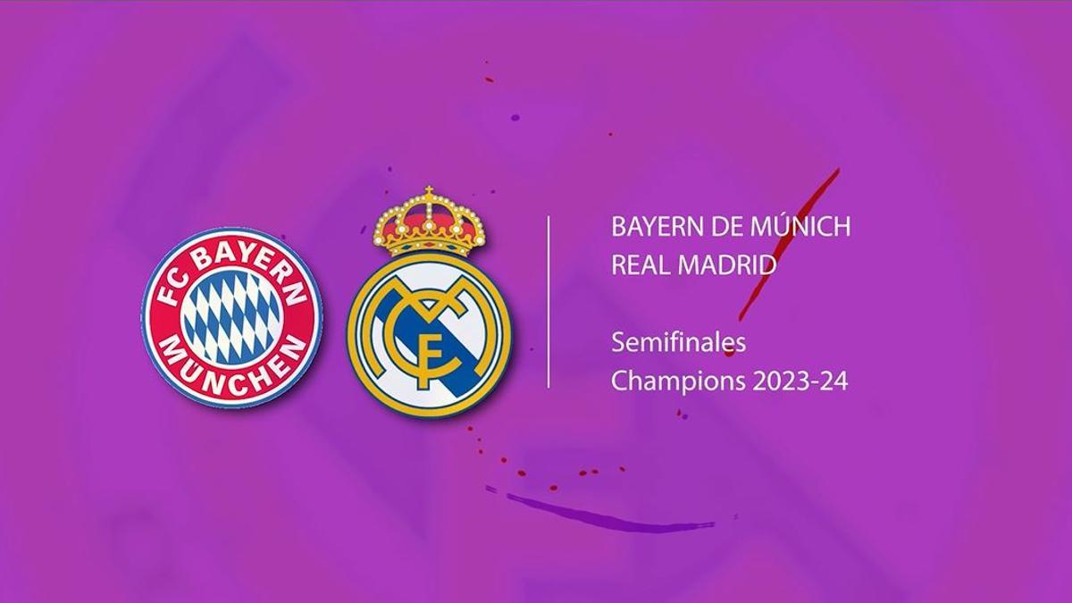 Bayern de Múnich - Real Madrid: horario y dónde ver hoy por TV el partido de la semifinal de la Champions