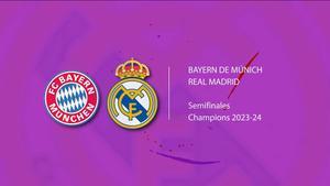 Bayern de Múnich - Real Madrid: horario y dónde ver hoy por TV el partido de la semifinal de la Champions