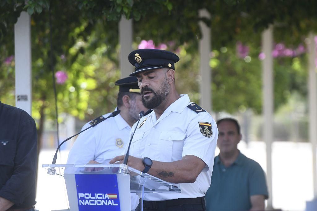 La Policía Nacional conmemora el Día de las Víctimas del Terrorismo en Murcia