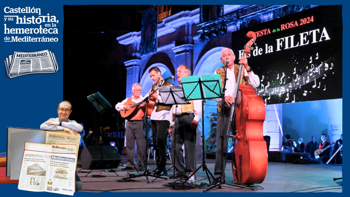 La ‘Festa de la Rosa’, casi un siglo de música, mil noches de mayo