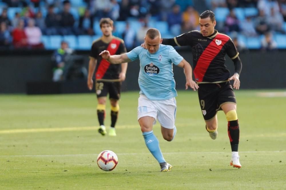 Las fotografías del partido en Balaídos entre Celta y Rayo Vallecano